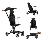 Cruise Rider Stroller with Canopy, Lightweight Umbrella Stroller with Compact Fo