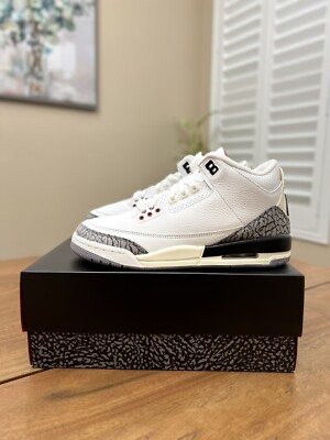 NIKE JORDAN 3 GOLF WHITE CEMENT US10 新品 Air Jordan 3 Golf 'White Cement' AJ3783-100