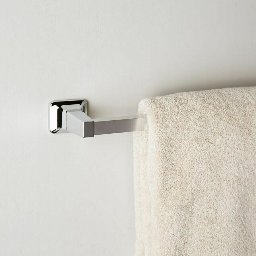 Ultra Modern Towel Bars Modern Chrome Finished Stainless Steel