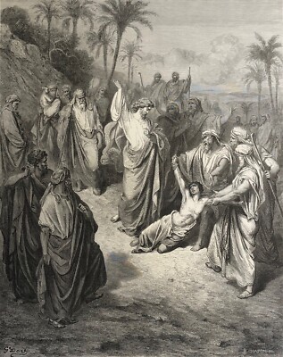 Jésus-Christ Heilung Des Lunatikers Gustave Doré 1874