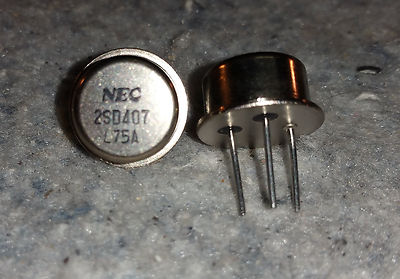  NEC 2SD407,408 Low Freq Power Ampl,Low Speed Switching industrial ....  (C11B3)