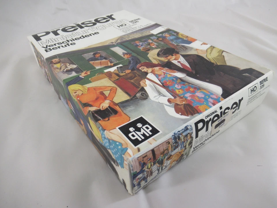 Preiser HO Figures Various Occupations, 100+ Figures 1:87, MOST UNPAINTED - Image 3 of 4