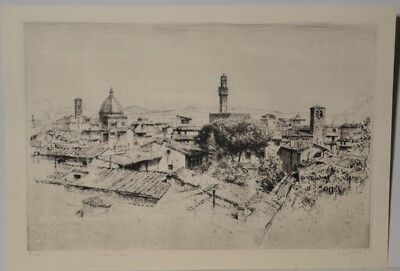 Peter Halm - Peter von Halm / Autographed / 50 Copies / Etching