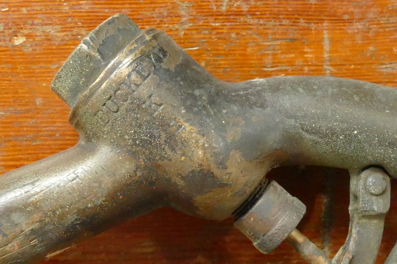 Vintage Brass Buckeye K1 Patented May 18 1926 Gas Pump Nozzle Original
