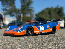 Delta Plastik 0083 - Porsche GTR 1/8 Scale GP RC Clear car body