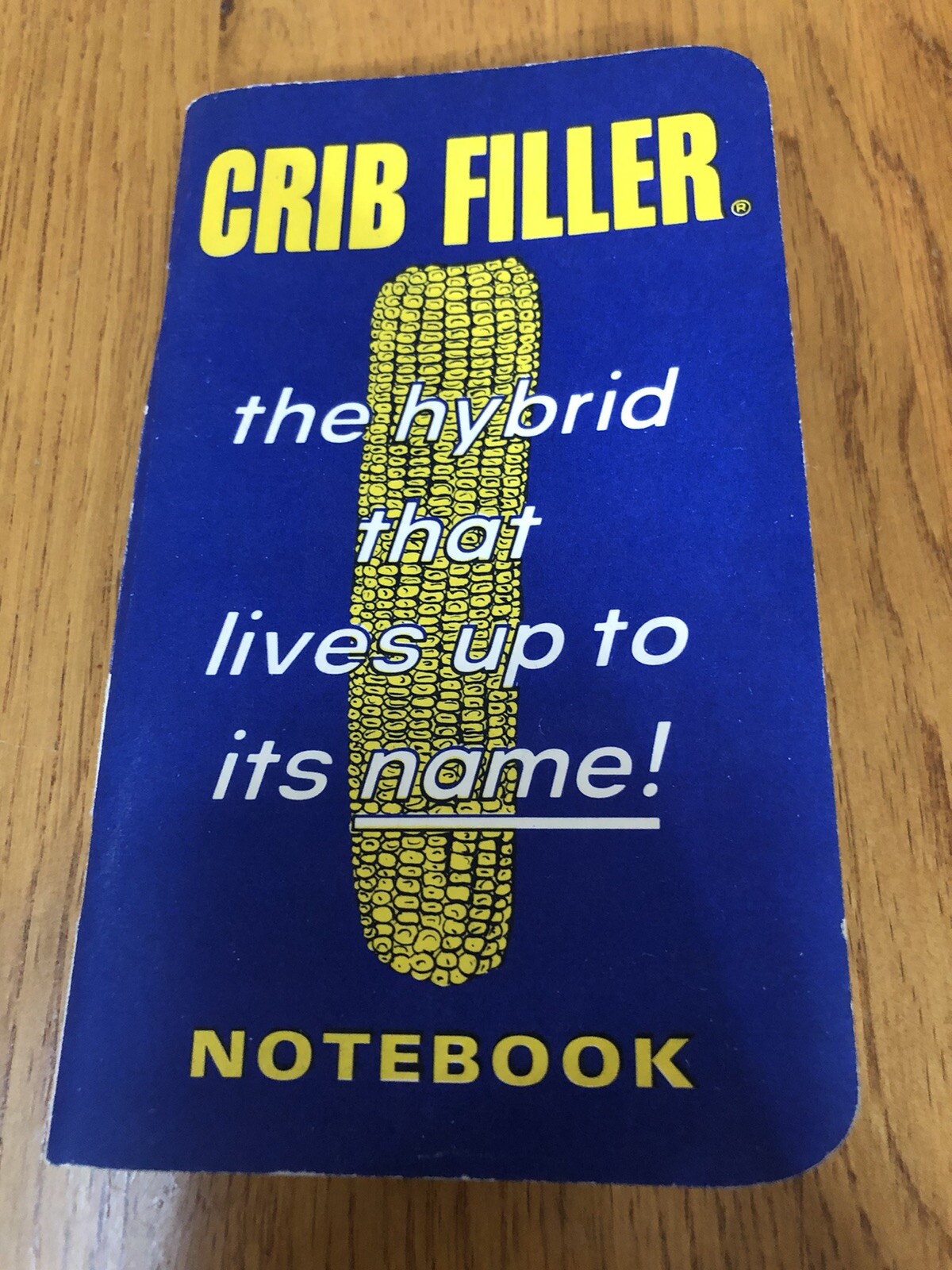 VINTAGE 1965 CRIB FILLER HYBRIDS CORN SEED NOTEBOOK CALENDARS MITCHELL