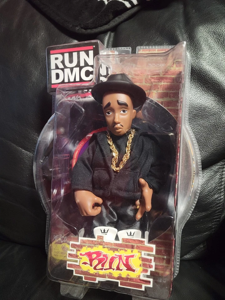 2002 Mezco Run-DMC Action Figures - Run, DMC, Rare NIP Collectible Hip Hop  - Image 3 of 4