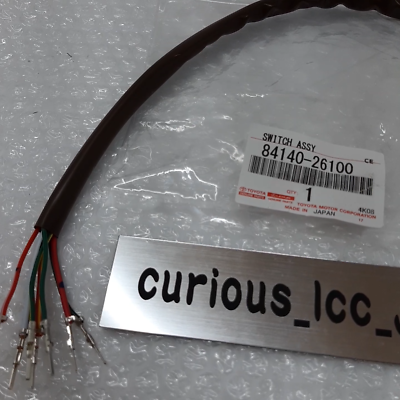 Toyota OEM SWITCH Assy, HEADLamp 84140-26100 DIMMER NEW | eBay