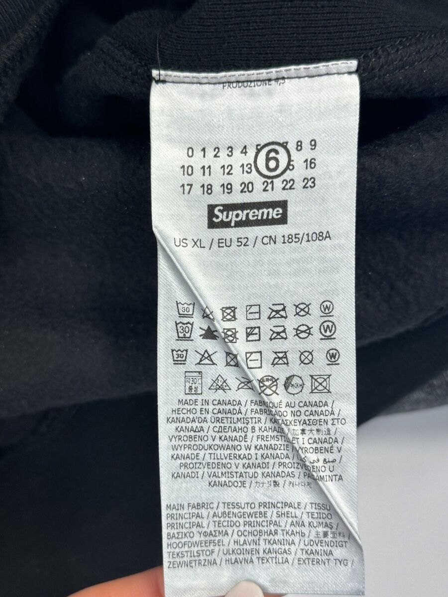 SUPREME X MM6 - FOIL BOX LOGO HOODIE SIZE: XL | eBay SUPREME X MM6 - FOIL BOX LOGO HOODIE SIZE: XL | eBay
