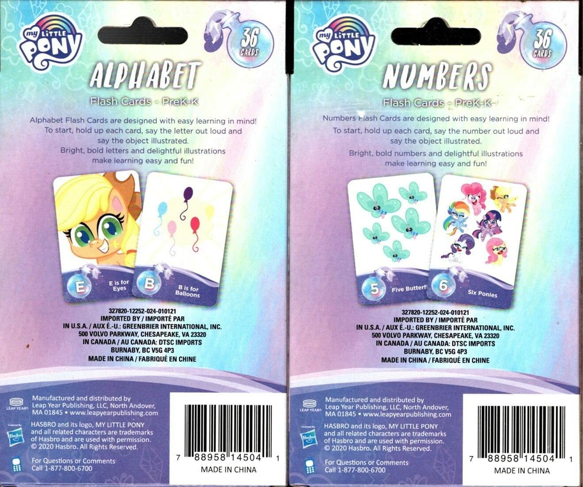 Set 2 Pezzi Flash Cards Transformer Rescue Bots - Numeri E Alfabeto (36 Carte) Per Bambini PreK-K