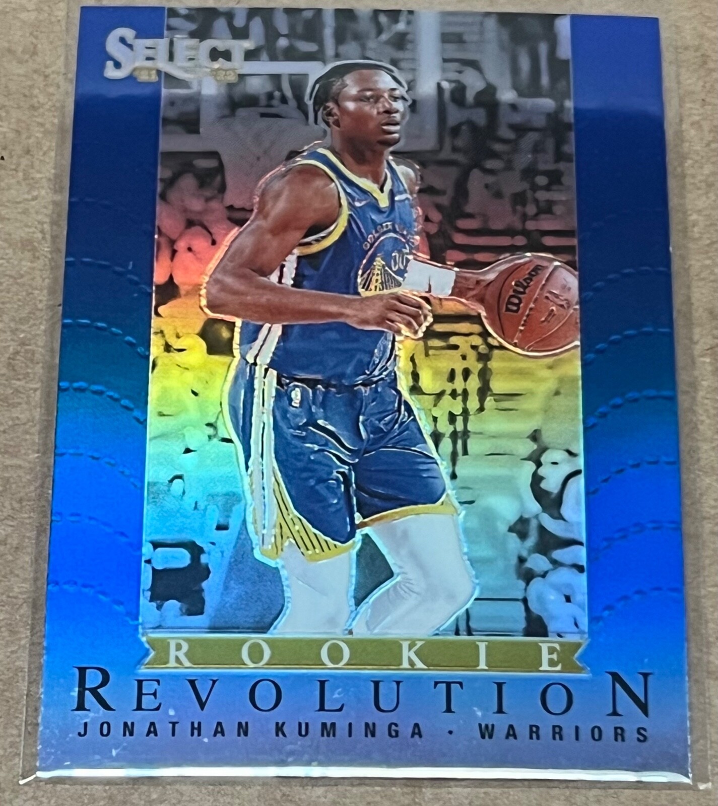 JONATHAN KUMINGA RC 2021-22 PANINI SELECT ROOKIE REVOLUTION BLUE