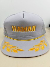 Vintage Hawaii USA Scrambled Eggs Trucker Hat Snapback Cap