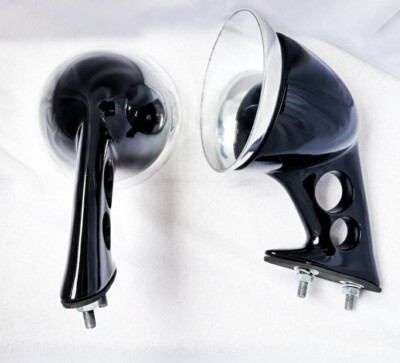 FOR ISUZU KB20 KB25 1972–1980 Pickup Chevy LUV FENDER MIRROR BLACK