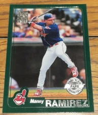 MANNY RAMIREZ TOPPS CLEVELAND INDIANS ⚾️ BASEBALL CARD-60 YEARS OF TOPPS- 60YOT