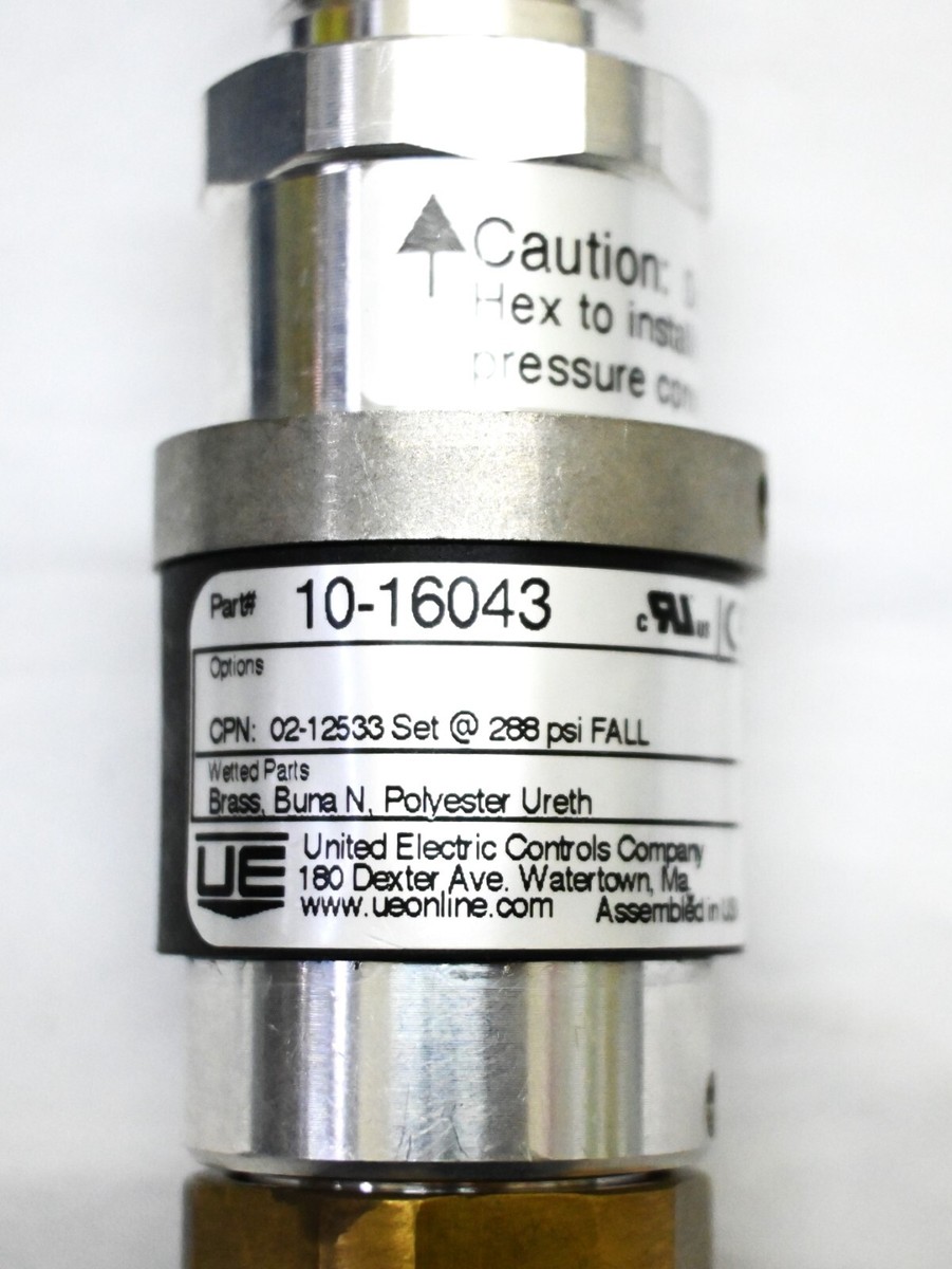 United Electric 10-16043 Pressure Switch. | eBay