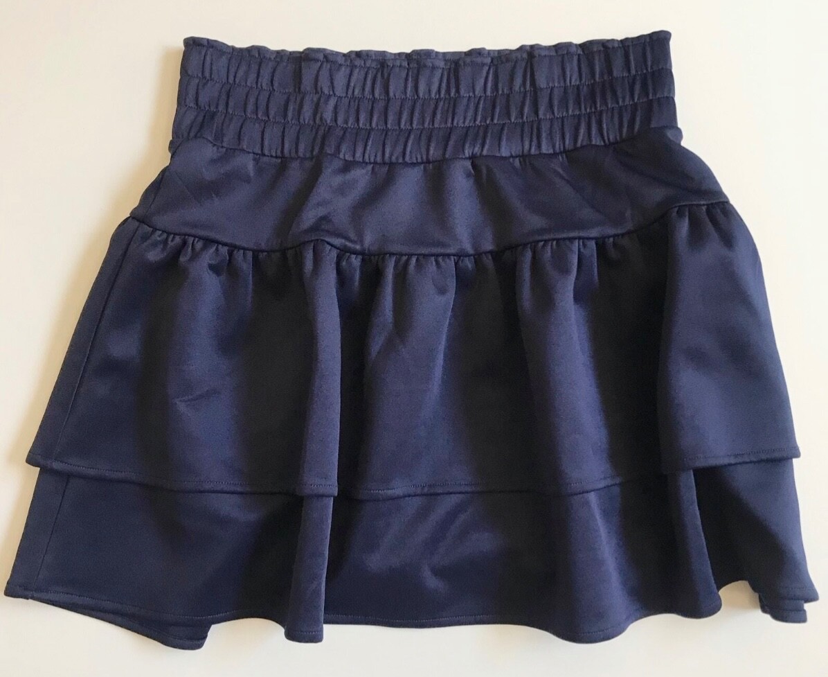 NWT Addison Bay Juniper skirt SMALL navy blue tiered pickleball  display picture 1