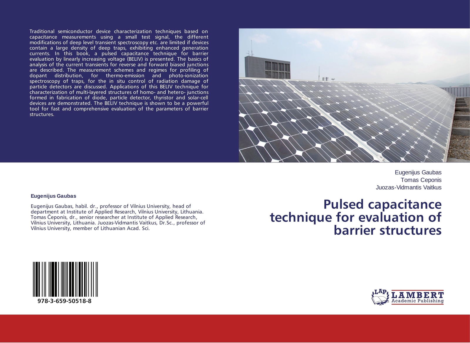 Thumbnail - Pulsed Capacitance Technique For Evaluation Of Barrier Structures