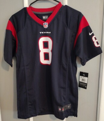 NFL Texans #8 MATT SCHAUB NIKE Jersey On Field Youth L 14/16 MSRP $70 NWT