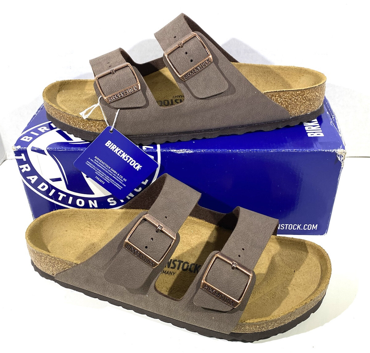【⭐︎tricca 】BIRKENSTOCK Arizona Big Buckle oiled leather sandals for women 1029267