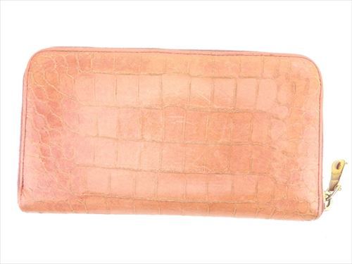 Miu Miu Wallet Purse Long Wallet Pink PVC Leather Woman
