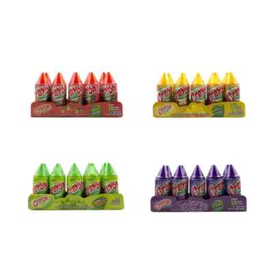 Crayon Mango Lorena Mango Flavored Soft Mexican Candy 10 Pieces