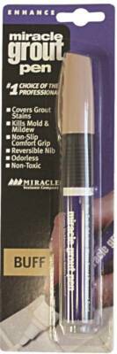 NEW Miracle Sealant GRT PEN BUF6 Grout Pen, Buff GROUT CLEANER PEN 7755937