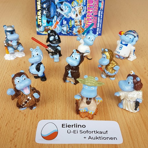 TOP KINDER SURPRISE SET - Happy Hippo Star Wars Hipperium - AMAZING FIGURINES - Picture 9 of 24