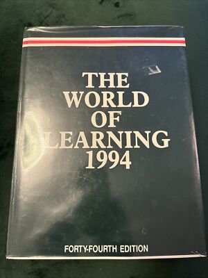 The World of Learning 1994 44th Edition Europa Publications 2094 Page Ref Book