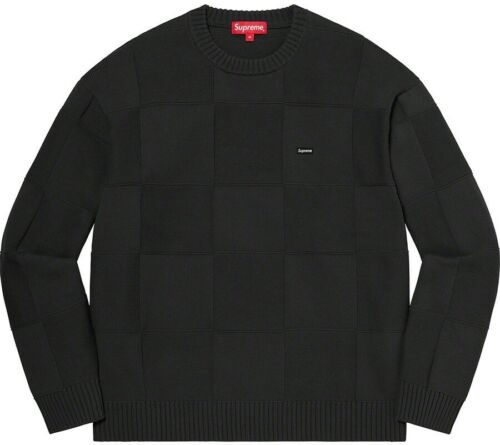 Supreme Tonal Checkerboard Small Box Sweater | eBay