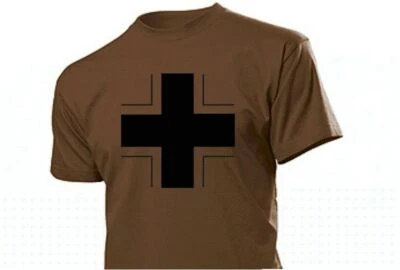 Balkenkreuz T-Shirt Wehrmacht Bundeswehr Gr S-XXL Iron Cross BW WK2 - Bild 1 von 4