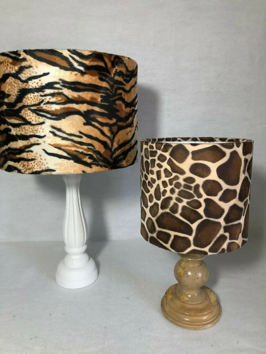 Giraffe print cheap lamp shade