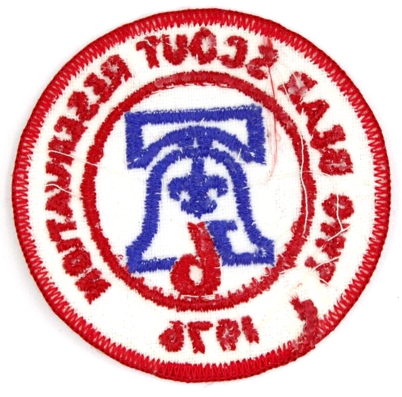 Parche de colección 1976 Two Bear Scout Reservation Sinnissippi Council Wisconsin WI Foto 2 de 2