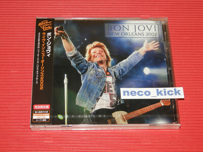 4BT BON JOVI NEW ORLEANS 2002 JAPAN CD | eBay