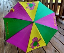 Vintage Kids Barney Umbrella 1992