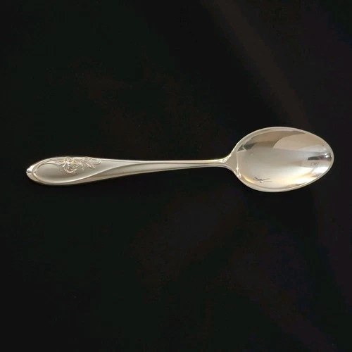 Sculptured Rose by Towle Sterling Silver Spoon 6"