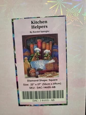 Diamond Art Club ~ Kitchen Helpers ~ Randal Spangler ~ Discontinued 