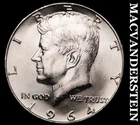 1964 Silver Kennedy Half Dollar - Choice Gem Brilliant Unc  Lustrous  #i6866