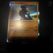 Nintendo Koraidon 086/128 Scarlet & Violet Set 30 Carte Promo Holo Inglese