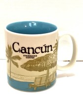 Starbucks 2016 Cancun Global Icon Ceramic Mug 16oz No Box
