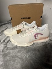 Head Sprint PRO 3.5 Size 7.5 US Women Shoes Tennis Pickleball White Pink MINT