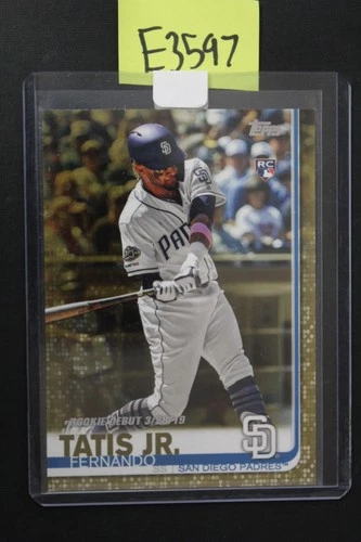 2019 Topps Update Fernando Tatis Jr #US56 Rookie Debut Gold /2019 Rookie (E3597