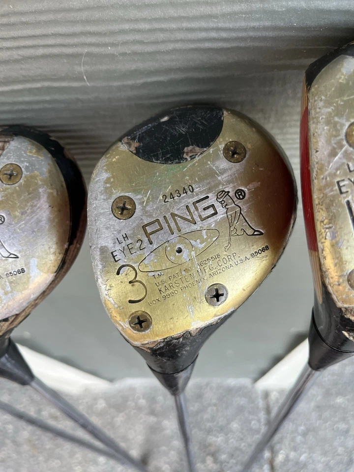 Set of Ping Eye 2 woods the 1,3, 5, 7 LH Left-Handed - Image 3 of 4
