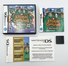 Animal Crossing: Wild World Nintendo DS Complete CIB - Tested *NO GAME LABEL*