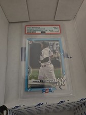 2021 Bowman - Prospects Jasson Dominguez #BP-13 Sky Blue Border /499 (RC)
