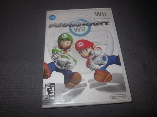 Nintendo Wii MARIO KART with Manual