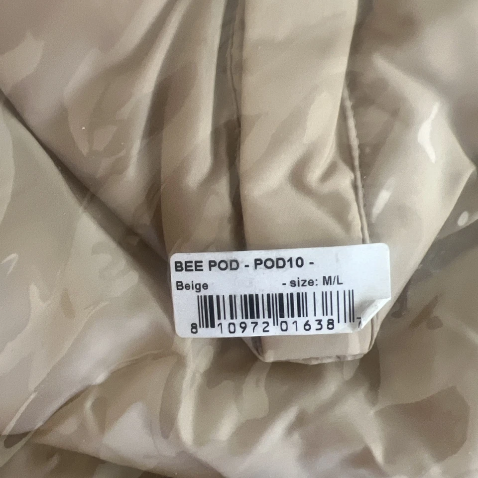 Cubierta de vaina de cordero BEEPOD 7am ENFANT. Beige Med/Grande 18M-3T Foto 3 de 4