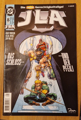 JLA - Das Schloss und der Pfeil! - Heft 8 - Dino Comics - DC Dezember 1997