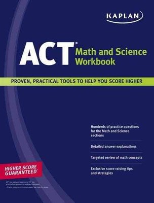 Kaplan ACT Math and Science Workbook - Paperback, by Kaplan - Good