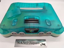 NUS-001 Nintendo 64 N64 Clear Blue Console only Region Free Tested