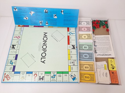 Monopoly Board Game Paker Brothers - Original Pieces - Complete - Vintage 1974 - Bild 2 von 11